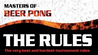 Masters of Beer Pong Rules