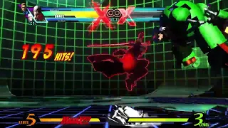 #UMVC3 El Gato CHALLENGE #3 anchor DANTE most longest combo.