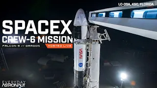 Watch SpaceX Launch #CREW6 for NASA!