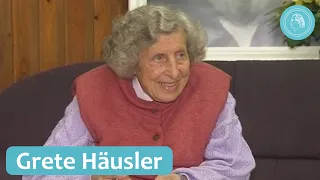 Bruno Gröning came for all people - Grete Häusler – Last interview in August 2007