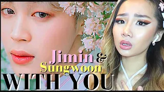 PURE EMOTIONS!🌸 JIMIN (지민) & SUNGWOON (하성운) 'WITH YOU' OST (OUR BLUES) | REACTION/REVIEW