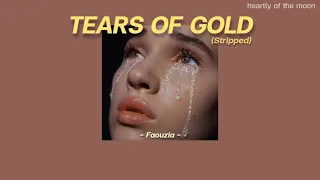 [THAISUB] Tears of gold (Stripped) - Faouzia || แปลไทย