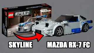 76917 Mazda RX-7 FC - Lego Speed Champions Alternative MOC Tutorial