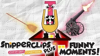 TESTICLE UNIVERSITY: GRAD SCHOOL - Snipperclips DLC Funny Moments!