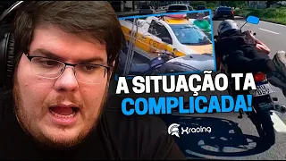 CASIMIRO REAGE: OBSERVAÇÕES DIÁRIAS (EP 222) É MUITA CONFUSÃO! - XRACING | Cortes do Casimito