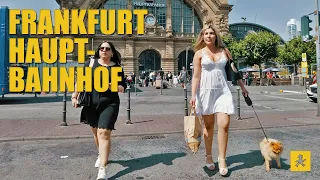Frankfurt Walk in Hauptbahnhof | Frankfurt Central Station, Germany [4K60]