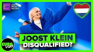 Is JOOST KLEIN and NETHERLANDS going to be DISQUALIFIED from EUROVISION 2024 FINAL? (REACTION)