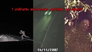 7 CRIATURAS de aspecto PERTURBADOR captadas en camara