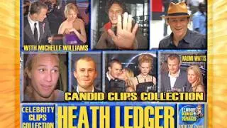 Heath Ledger Candid Clips Collection