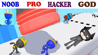 Plug Head Gameplay - NOOB vs PRO vs HACKER vs GOD Game  - Who are you?