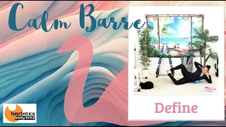 45 Min Total Body Sculpting Workout with ball and band - Barlates Body Blitz CALM BARRE Define