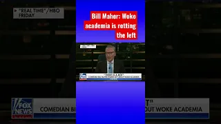 Bill Maher warns the left about woke academia #shorts