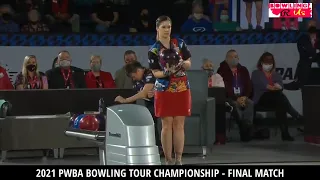 2021 PWBA Bowling Tour Championship | Championship Match: Shannon Pluhowsky vs Bryanna Cote