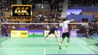 [4k50fps] Kento Momota(18years old) vs Kenichi Tago 2012 桃田vs田児　全日本総合　2012