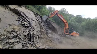 Chechnya , Making Roads in Terloy / Чечня , дорожные работы в Терлое