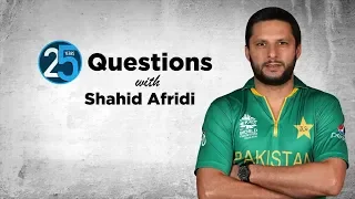 25 Questions with Shahid Afridi: 'If you want to sleep on a flight, don't sit next to Misbah'