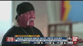 Hulk Hogan sex tape is center of court hearing Thursday in St. Pete