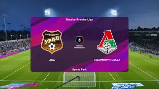 PES 2020 | Ural vs Lokomotiv Moscow - Russia Premier League | 19/08/2020 | 1080p 60FPS