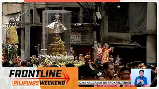 Bisperas ng Pista ng Sto. Niño de Tondo, dinagsa ng mga deboto | Frontline Pilipinas Weekend