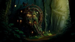 Forest Fantasy House Ambience/Relaxing Night Sounds