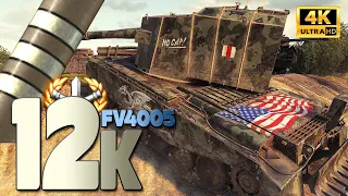 FV4005: 3-й МО с уроном 12к - World of Tanks