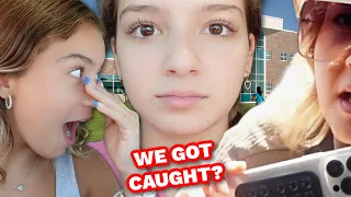 SNEAKING my SISTER out of SCHOOL * we got caught*