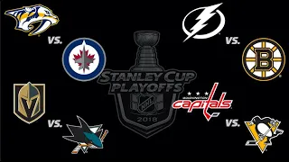 2018 Stanley Cup Playoffs - All Goals - Round 2