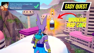 Collect Capsules in Dragon Ball Adventure Island Fortnite (Fix) - WORKING ISLAND MAP CODE