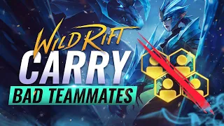 10 TIPS to SOLO CARRY Bad Players in Wild Rift (LoL Mobile)