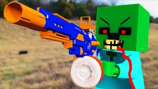LEGO meets Minecraft 5 (Nerf War)