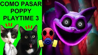 Como pasar POPPY PLAYTIME 3 JUEGO COMPLETO y FINAL de Catnap pero jugando con Luna y Estrella