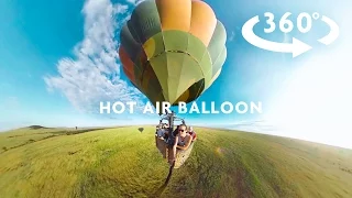 AWESOME HOT AIR BALLOON 360 VIDEO