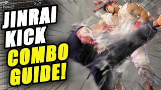 How To Become a Jinrai Kick MASTER! Street Fighter 6 Ken Jinrai Kick Combo Guide
