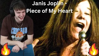 Teen Reacts To Janis Joplin - Piece Of My Heart!!!