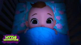 Afraid Of The Dark + More Nursery Rhymes & Kids Songs | Little Monsters