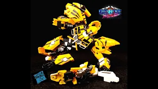 Leg fix for Transform Element Interstellar Wasp Tiger.  (T-Beast Bumblebee)