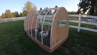 Building a Chicken Tractor Time Lapse