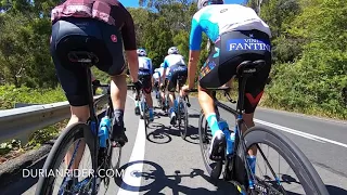 Durianrider Getting Dropped By Proper Professional Cyclists!