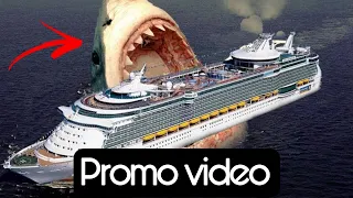 दुनिया की सबसे बड़ी शार्क Megalodon | LARGEST Shark In The World - Megalodon Hindi#shorts#promo