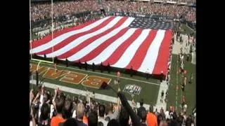 U.S. National Anthem @ Chicago Soldiers Field 9/11/2011