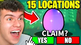 How To FIND ALL 15 EGG LOCATIONS In Roblox Sols RNG! EASTER EGG HUNT EVENT!