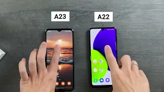 GALAXY A23 vs GALAXY A22 Speed test - Best Budget?