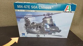 High Detail Mh-47 E SOA Chinook Helicopter Model