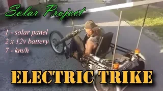 Electric Trike - Solar Project