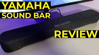 YAMAHA SR-C20A Soundbar REVIEW! Compact with few compromises!