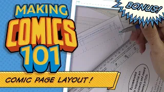 How To Format Your Comic Art Boards! Making Comics 101- Bonus!