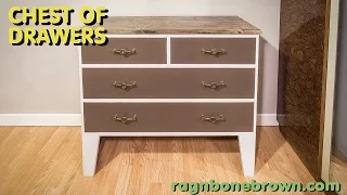 Making a Chest of Drawers from salvaged materials (part 2 of 2)