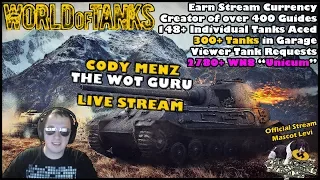 World of Tanks Live Stream | WoT Guru | 04/08/2018 | Every Match is a Challenge