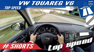 2016 VW Touareg V6 262HP - Top Speed | #SHORTS