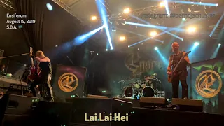 Ensiferum - Lai Lai Hei @Sabaton Open Air, Falun, Sweden - August 15, 2019 - 4K LIVE